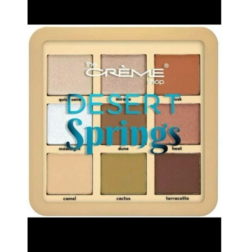 NWT the crème shop desert springs eye shadow palette